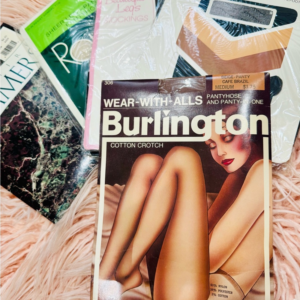 Vintage NWT Assorted Women's Hosiery Collection set of 6